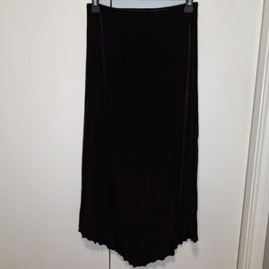 Vintage Brown Velvet Skirt